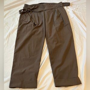 barIII tie waisted side zipper women’s dress pants